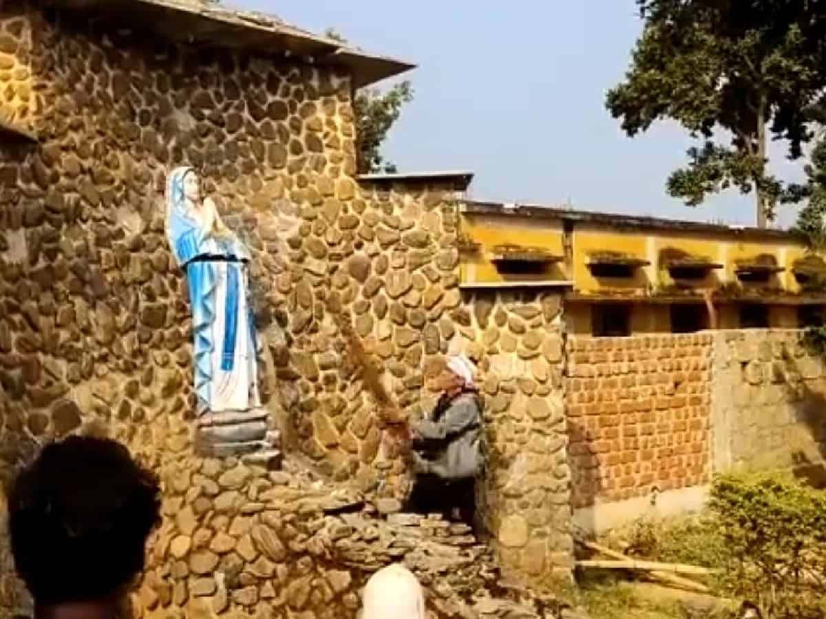 Minorities commission takes cognizance of Chhattisgarh church vandalisation, seeks report