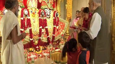 Amit Shah celebrates Uttarayan by offering prayer, flying kite in Gujarat