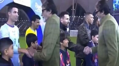 Amitabh Bachchan meets Cristiano Ronaldo, Lionel Messi in Riyadh, says "what an evening"