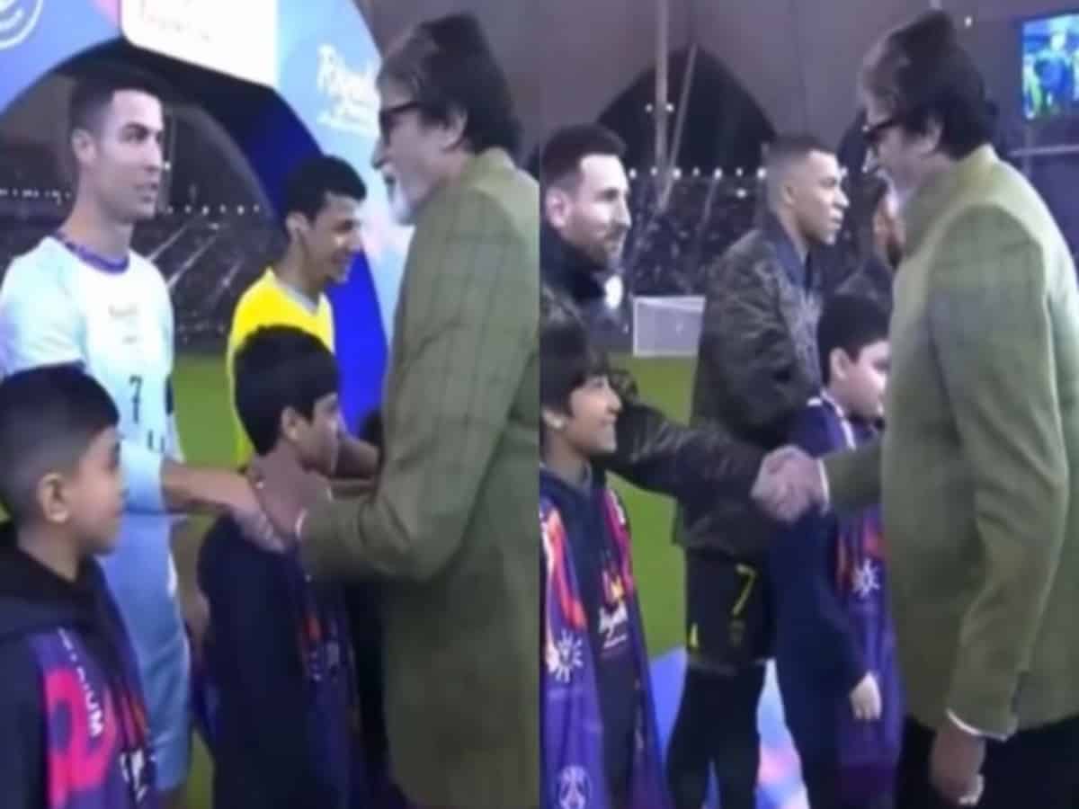 Amitabh Bachchan meets Cristiano Ronaldo, Lionel Messi in Riyadh, says 