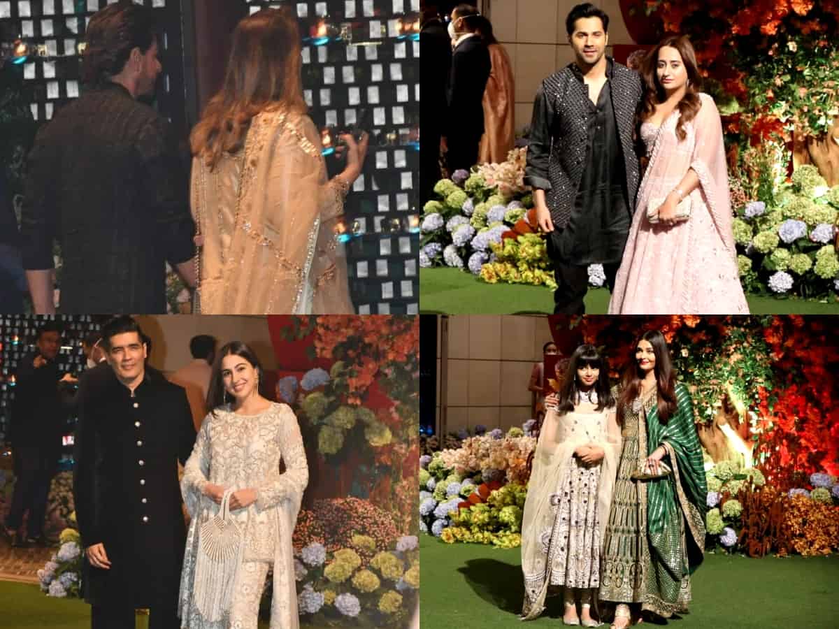 SRK to Deepika, Aishwarya: Celebs attend Anant Ambani-Radhika Merchant's engagement bash