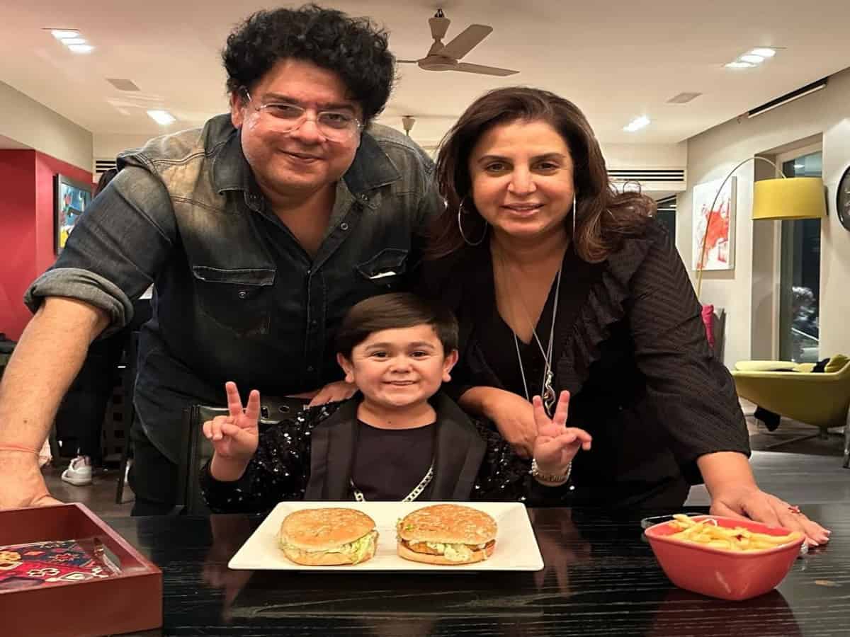 Post 'BB 16', Farah hosts burger party for 'two favourites' Sajid, Abdu