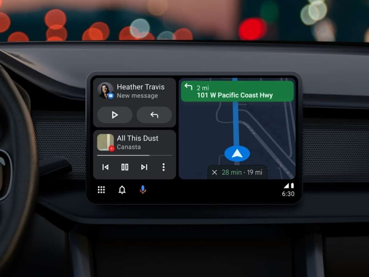 Google rolling out new split-screen look to Android Auto