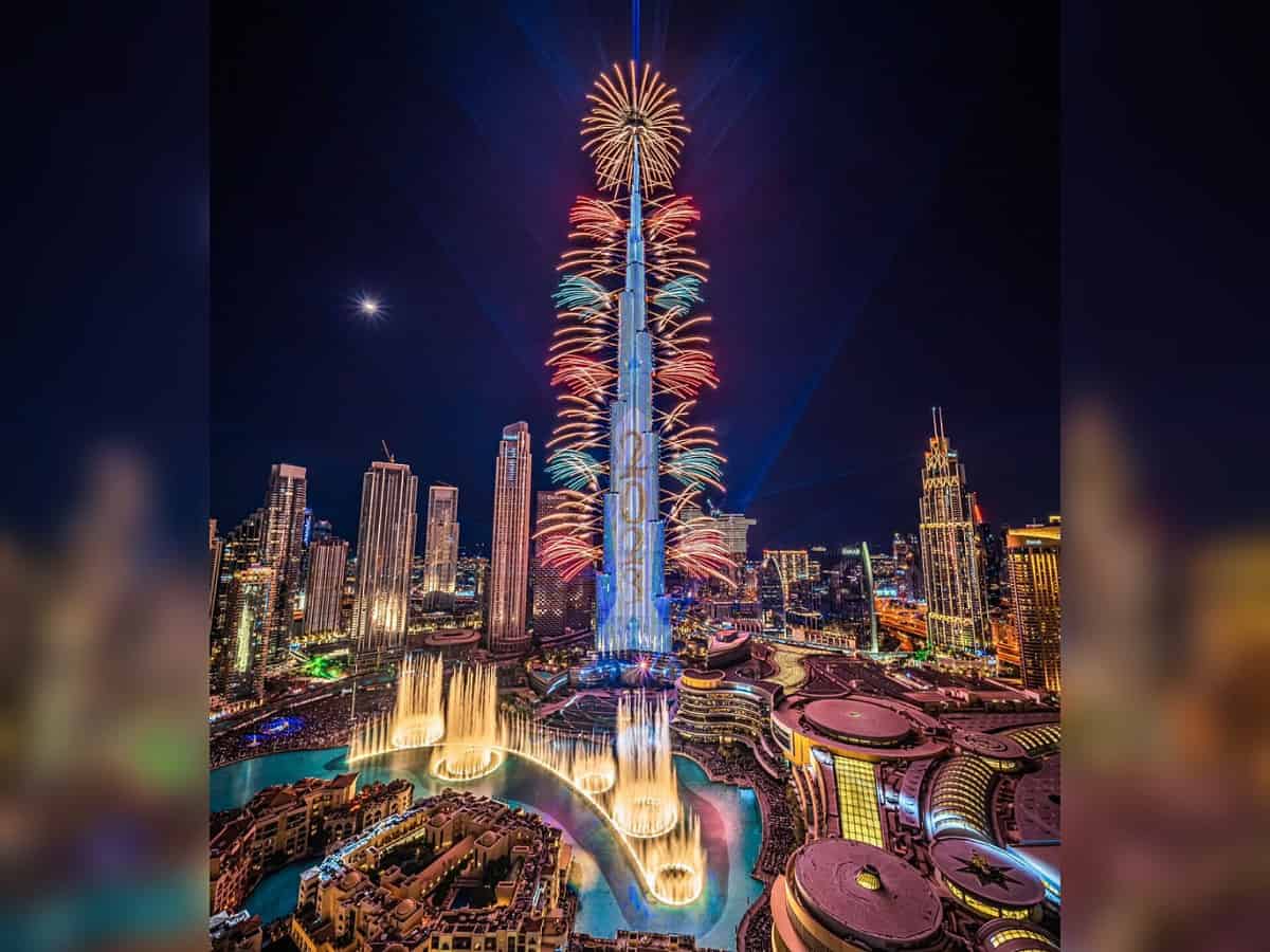 Dubai welcomes 2023 with a stunning show from Burj Khalifa