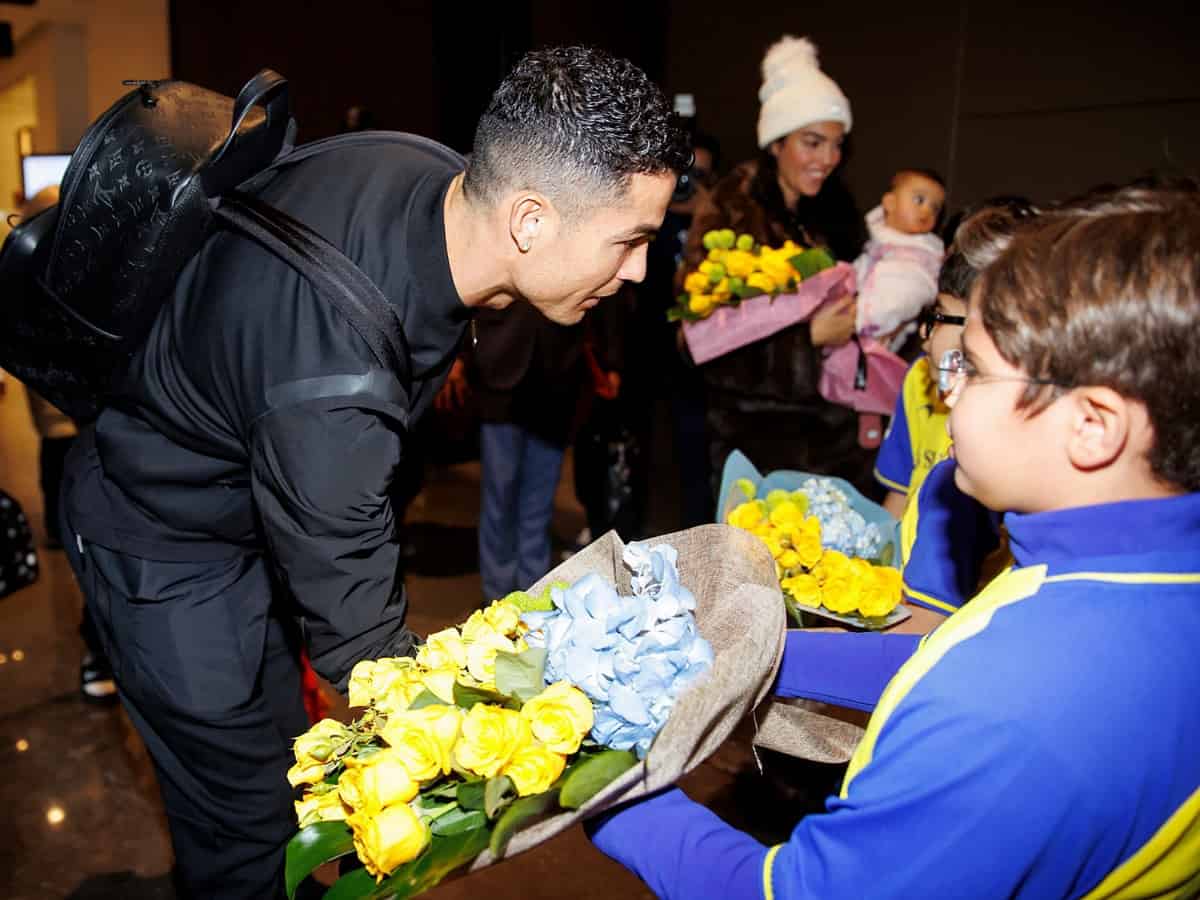 Cristiano Ronaldo arrives in Saudi Arabia ahead of Al-Nassr unveiling