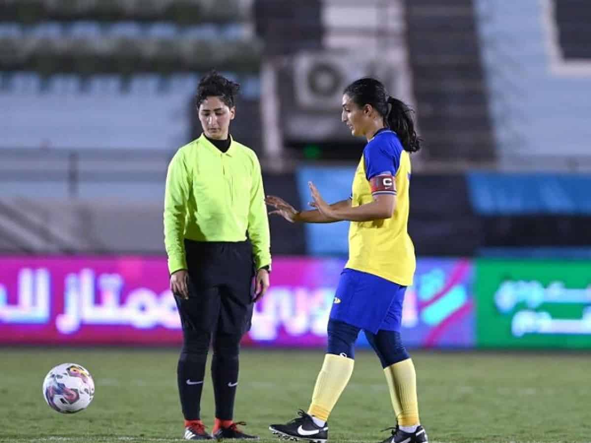 Anoud Al-Asmari, first Saudi woman referee to get FIFA badge