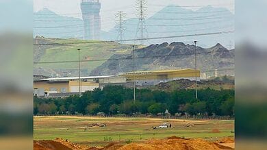 Saudi: Historical scene, green covered mountains of Makkah Al-Mukarramah