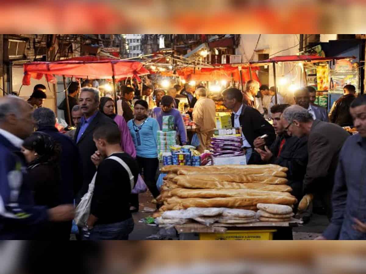 Egypt's annual inflation rose to 21.9% in Dec 2022