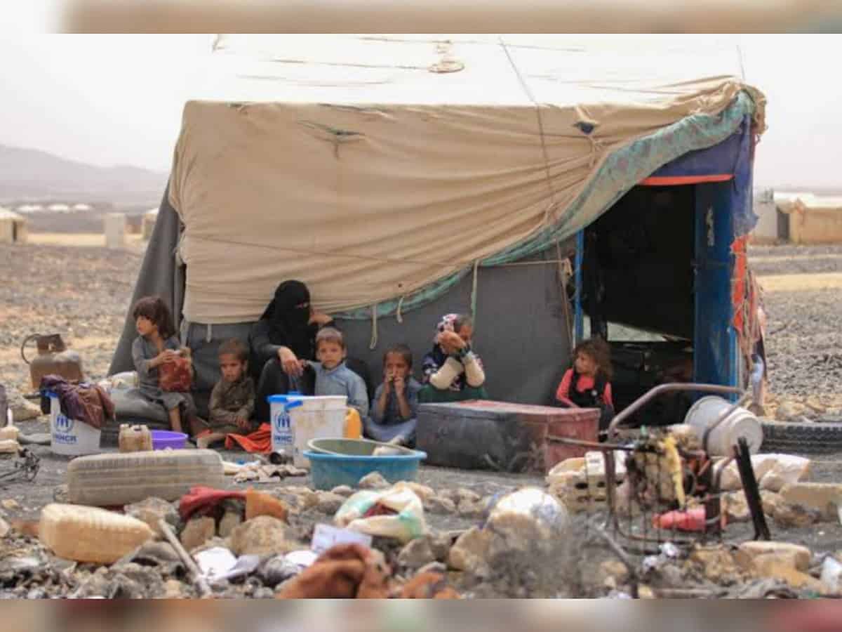 Yemen: 7 displaced children died of cold wave in Marib camps