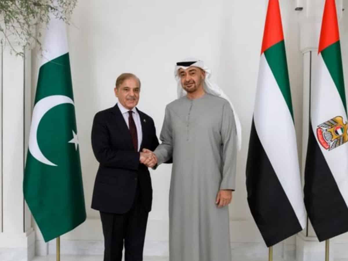 Pakistan PM Shehbaz Sharif arrives in UAE on 2-day visit