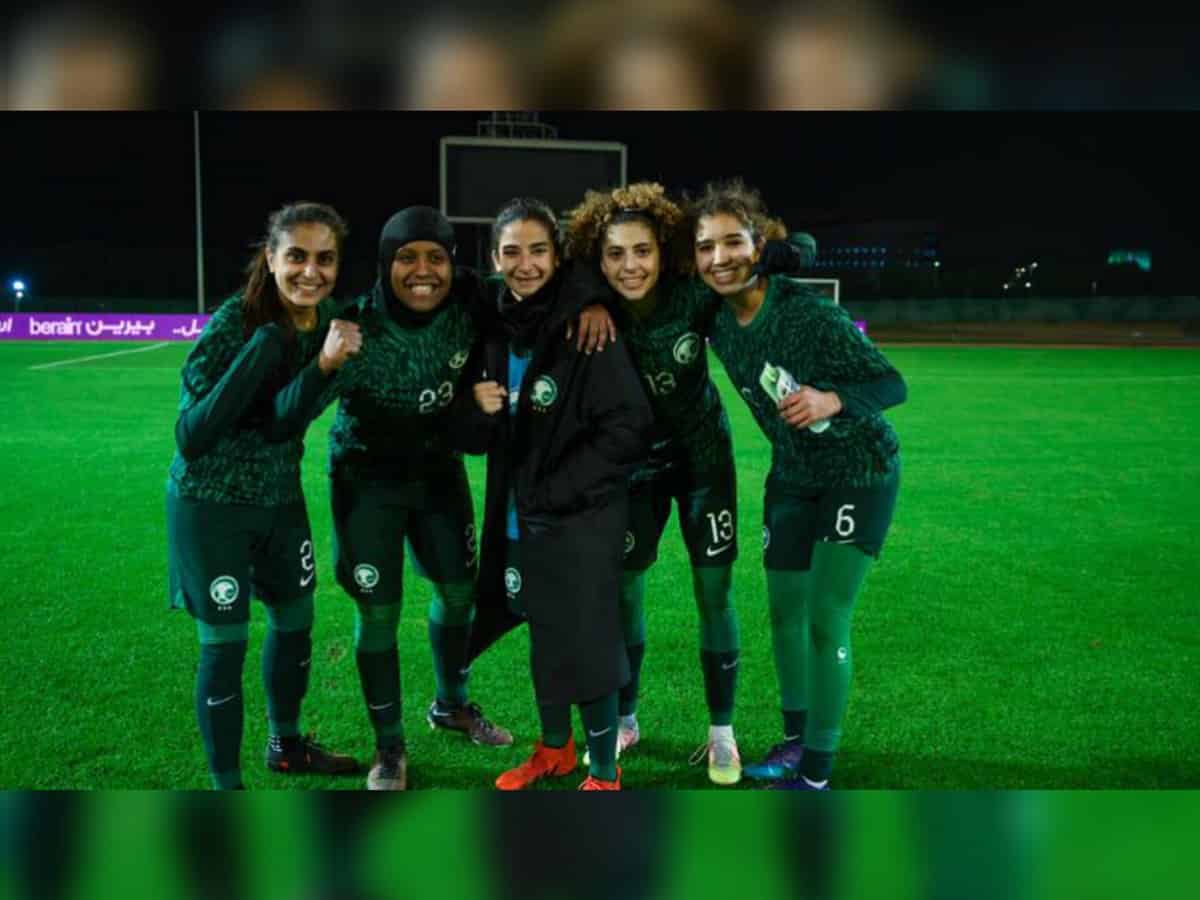 In a first, Saudi Arabia hosts women’s international football tournament