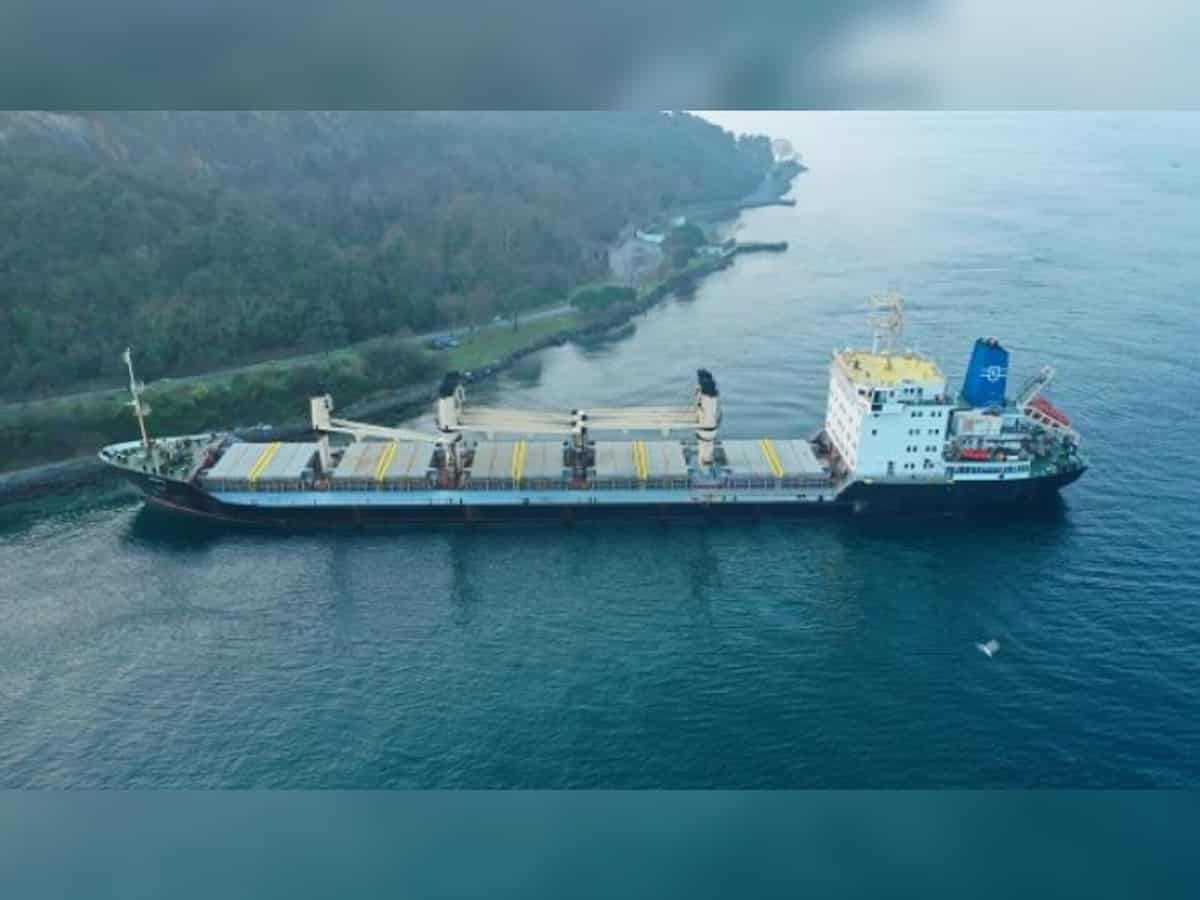 Ukraine cargo ship refloated after running aground in Bosphorus Strait