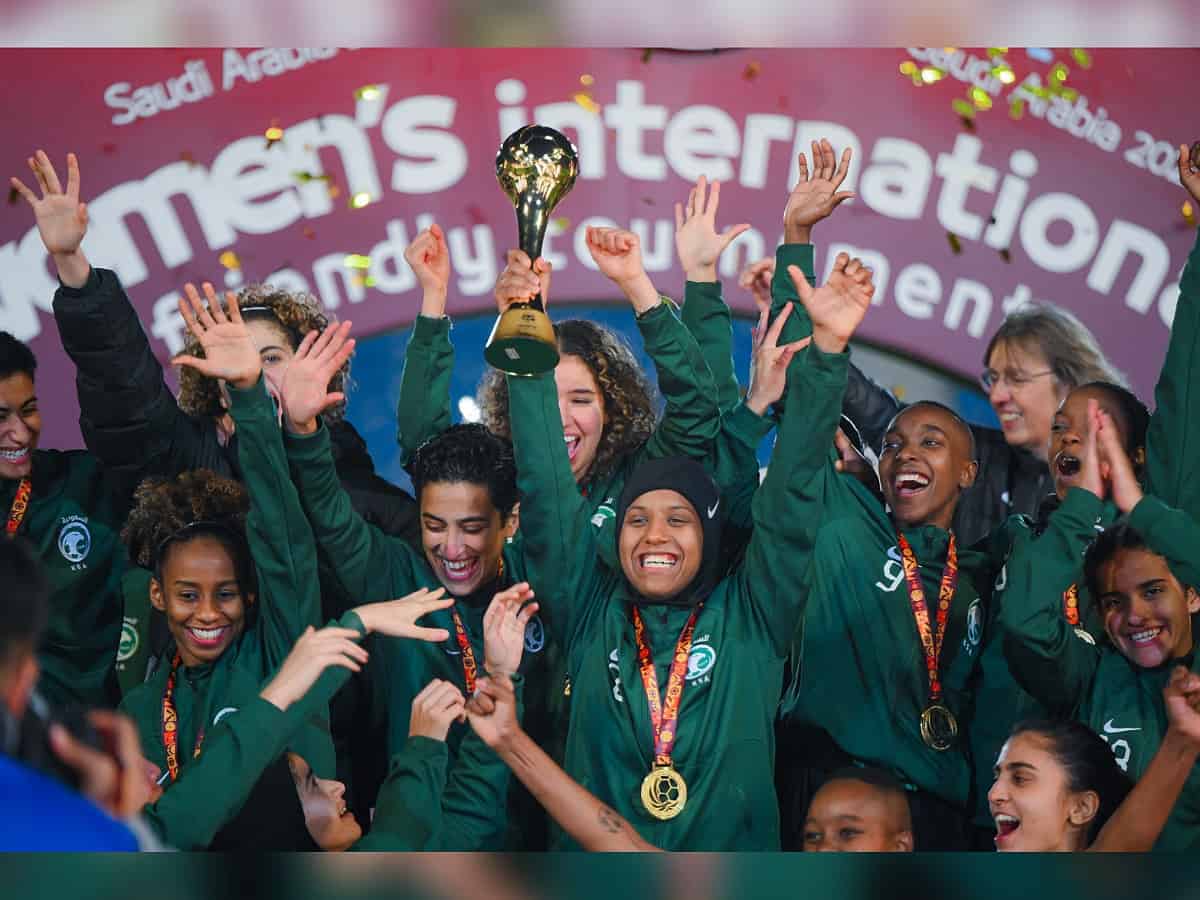 Saudi Arabia women's football team wins first ever international tournament