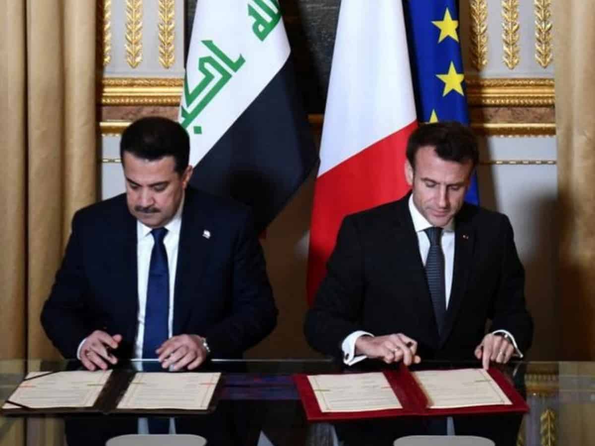 Iraq, France agree on energy, security cooperation