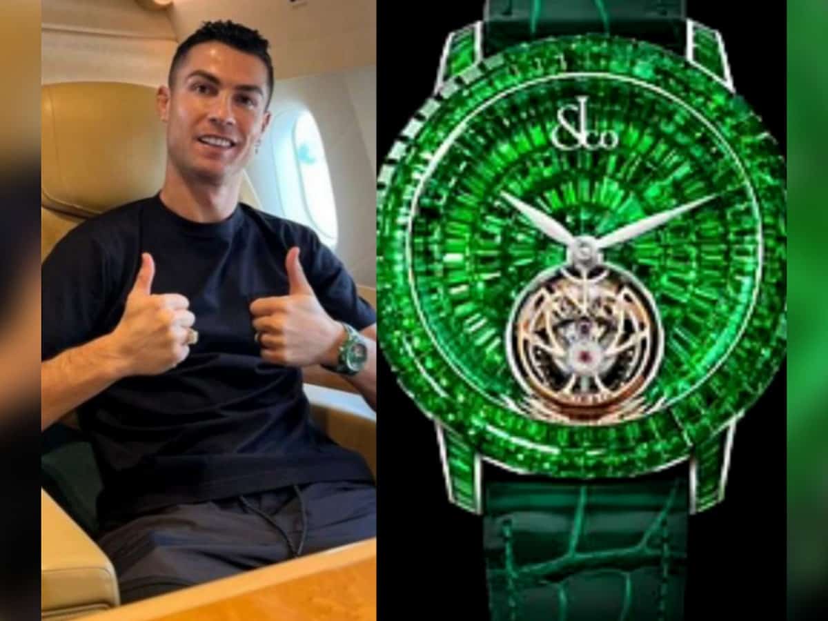 Ronaldo given Rs 6 crore Saudi-themed watch for joining Al-Nassr