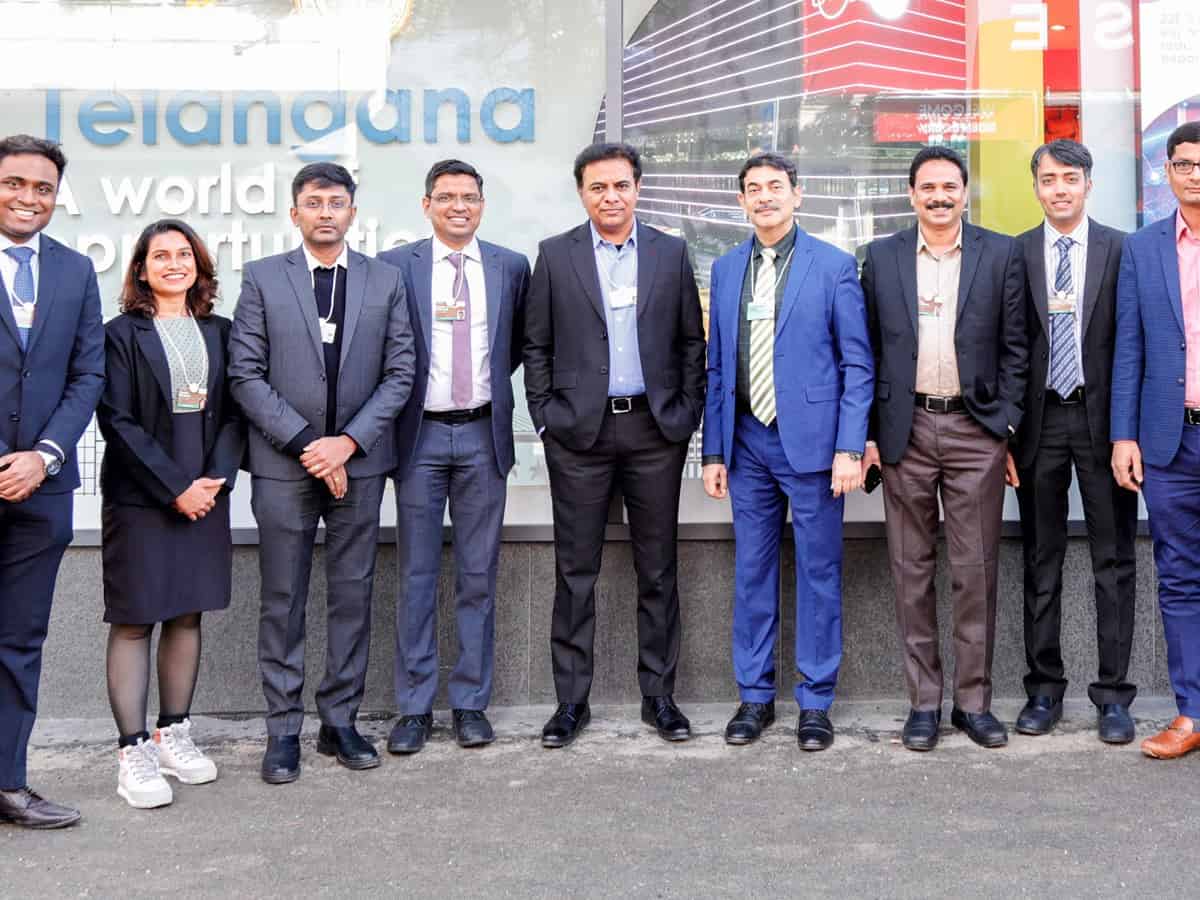Telangana attracted Rs 21,000 cr investment during Davos meet