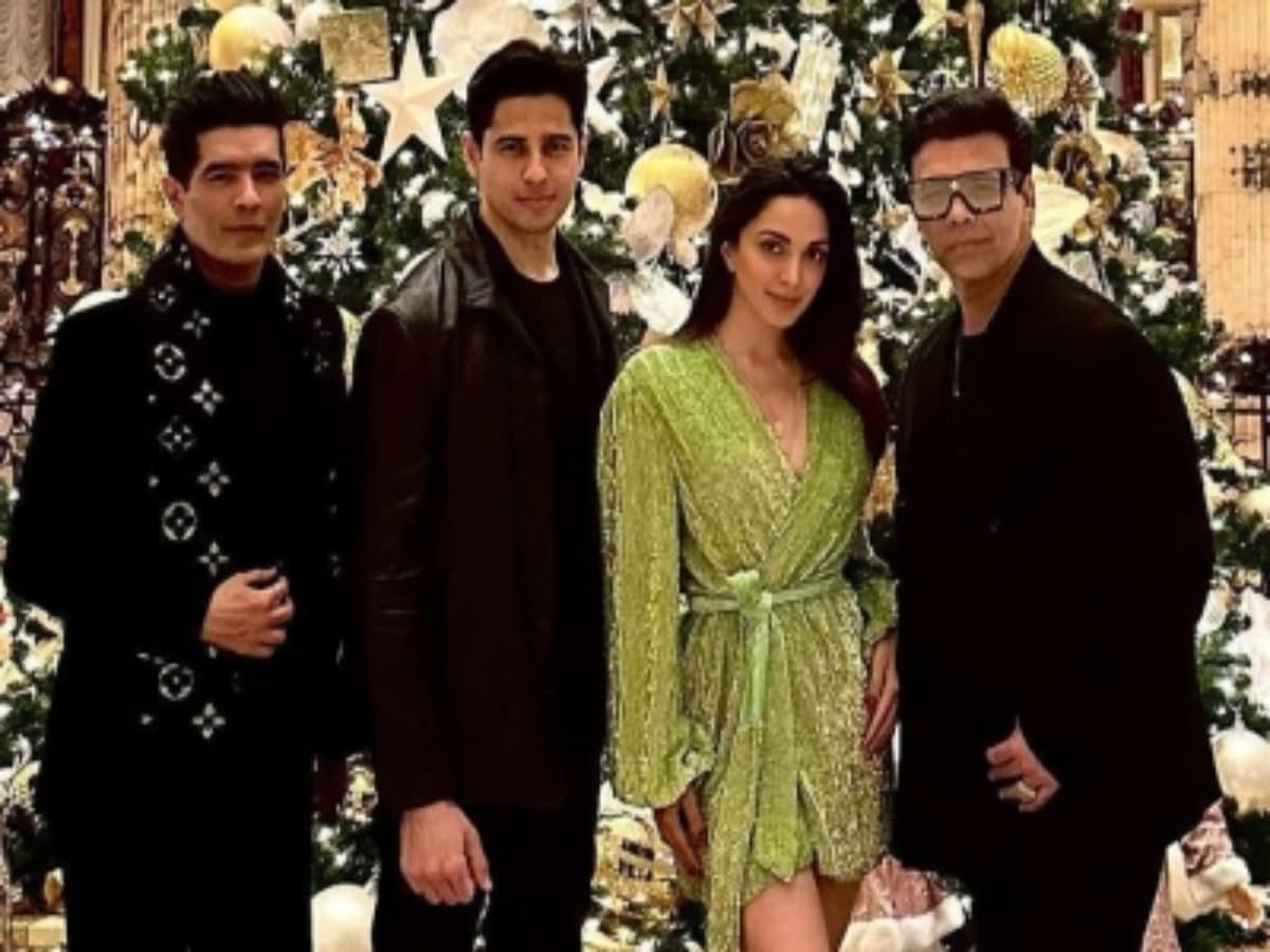 Sidharth, Kiara celebrate New Year with KJo, Manish Malhotra in Dubai