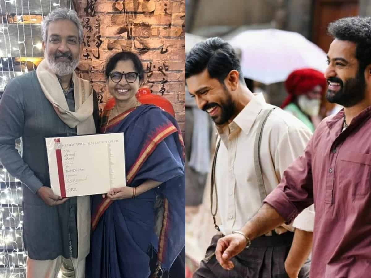 'RRR' dir Rajamouli thanks NY Film Critics Circle for recognising 'small film from south of India'