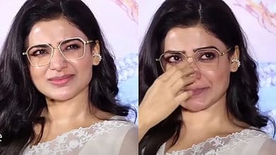 Samantha breaks down in front of media [Video]