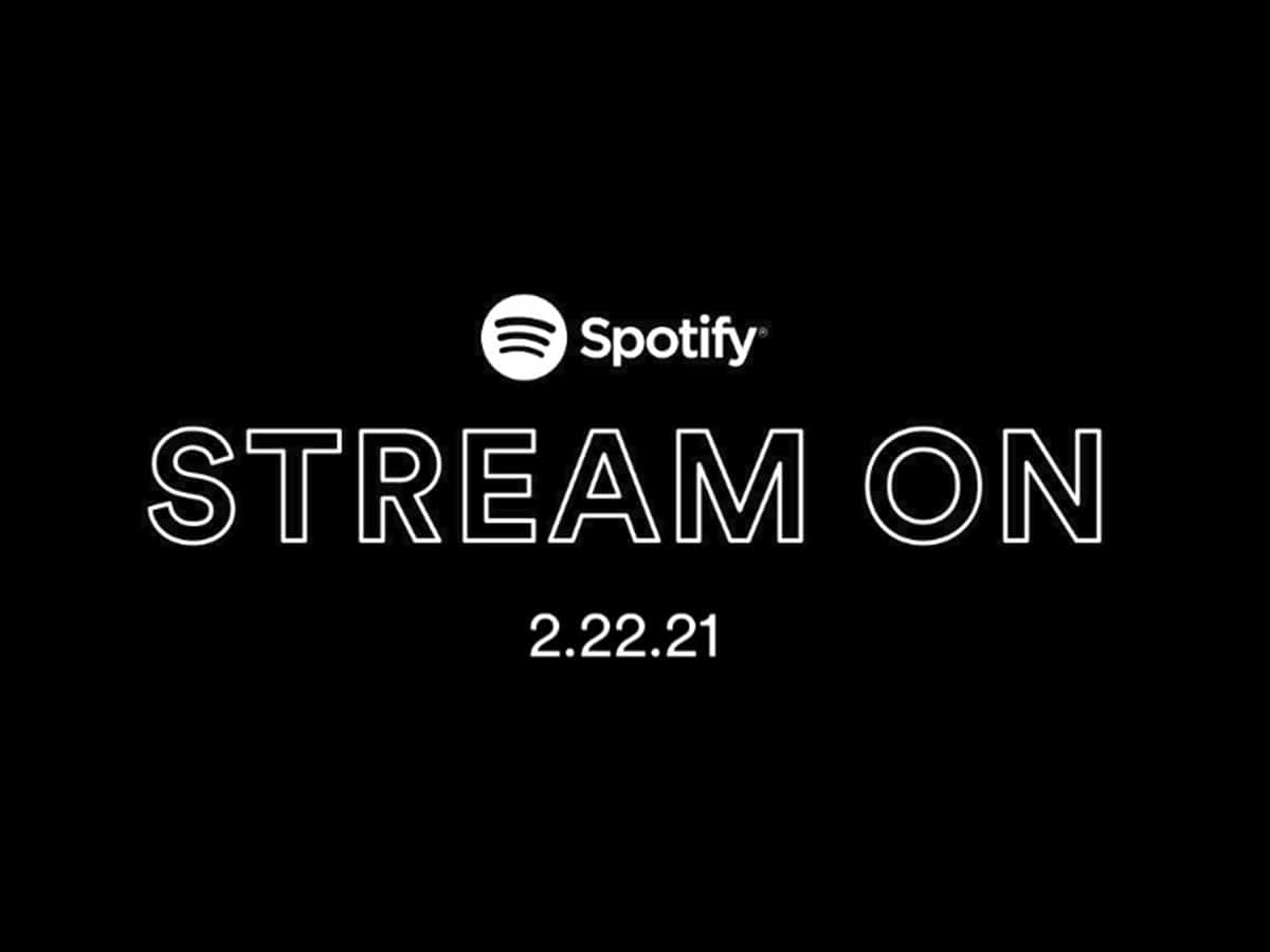 Spotify's next Stream On event on March 8