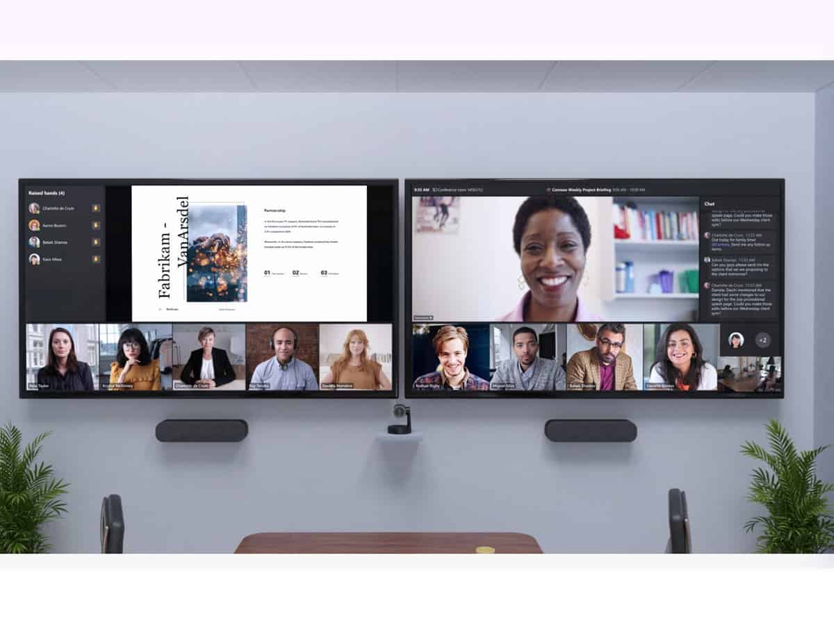 Microsoft brings new features on Teams Rooms
