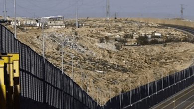 Israel builds 4.6-km wall around Gaza Strip