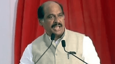 Hitting out a Bharat Rashtriya Samithi (BRS) MLC K Kavitha's "Rahul Gandhi is election Gandhi" remarks, Congress leader Manikrao Thakre on Wednesday said that her words show that her party is scared of the Congress.