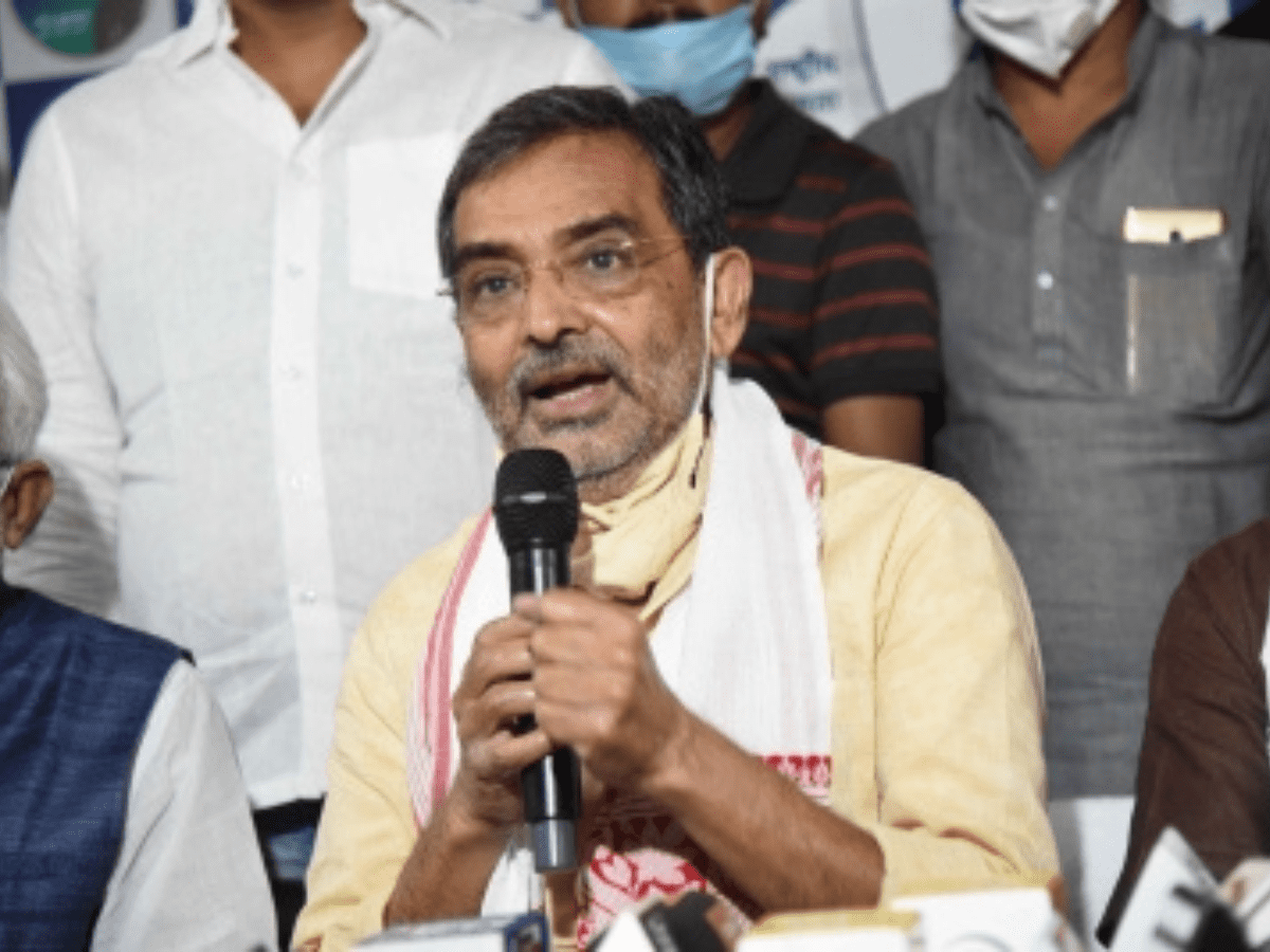 Control your legislator, Upendra Kushwaha tells Tejashwi