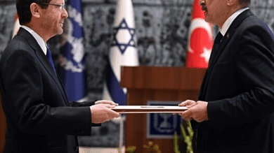 Turkish envoy presents credentials to Israeli President