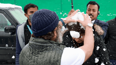 Anurag Thakur takes dig at Priyanka, Rahul's snowball fight video from Kashmir