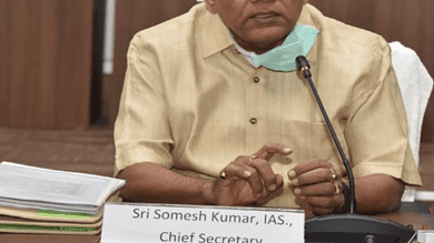 IAS officer Somesh Kumar reports to Andhra government