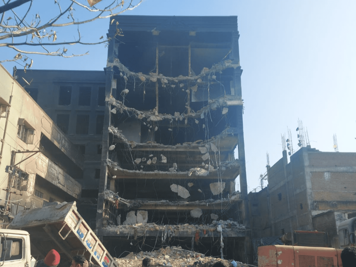 Hyderabad: Secundrabad building raze in action at brisk pace