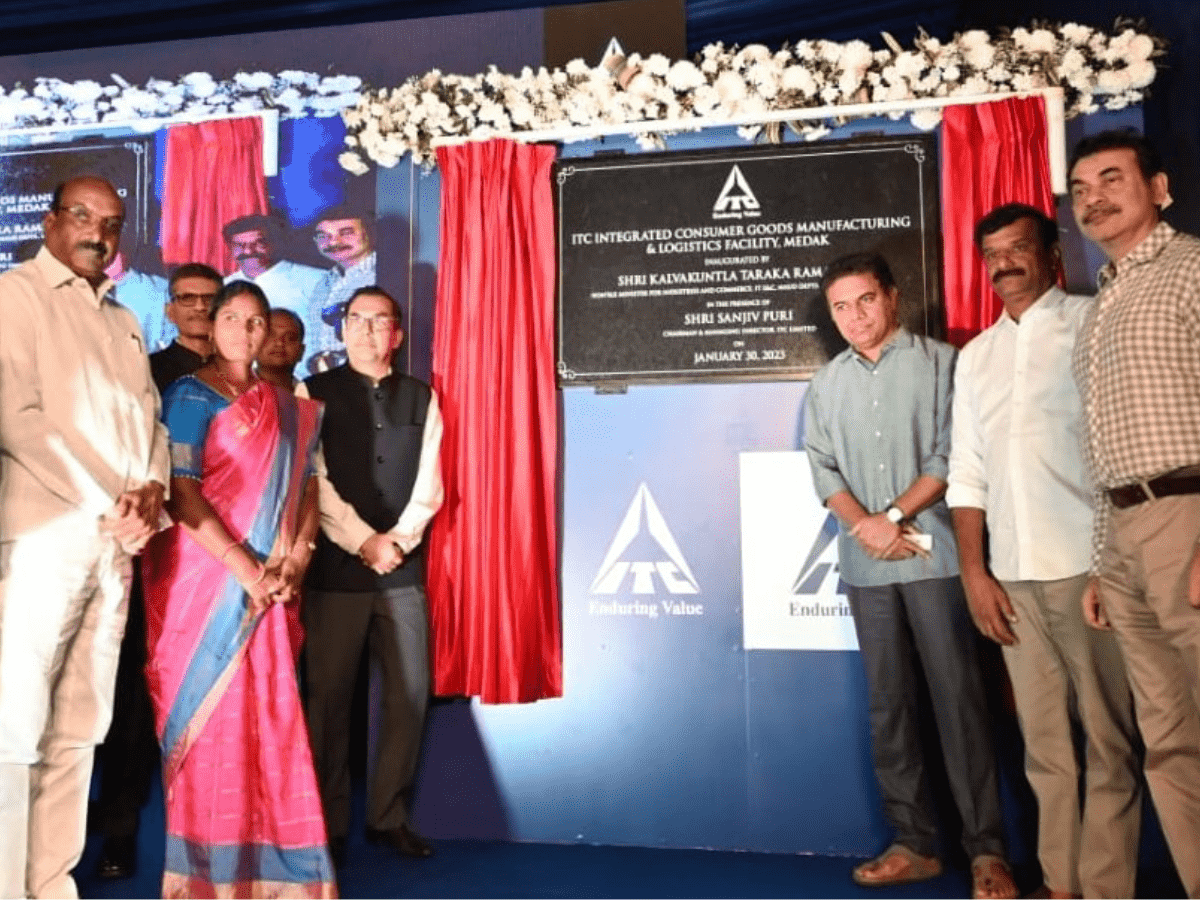 Telangana: KTR inaugurates ITC's food processing unit worth Rs 450cr