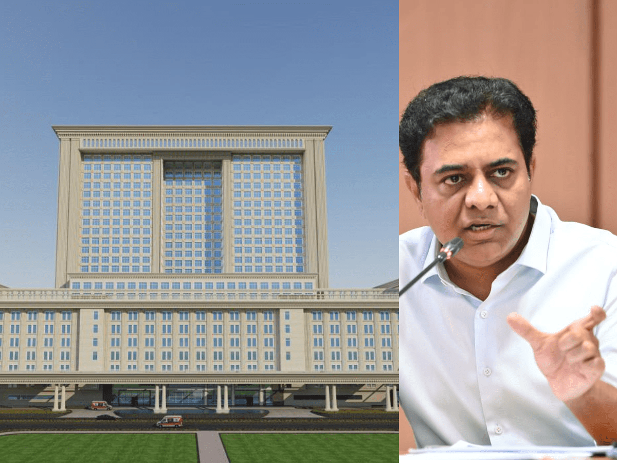 Centre contributed 'zero' in building Telangana's largest govt hospital: KTR