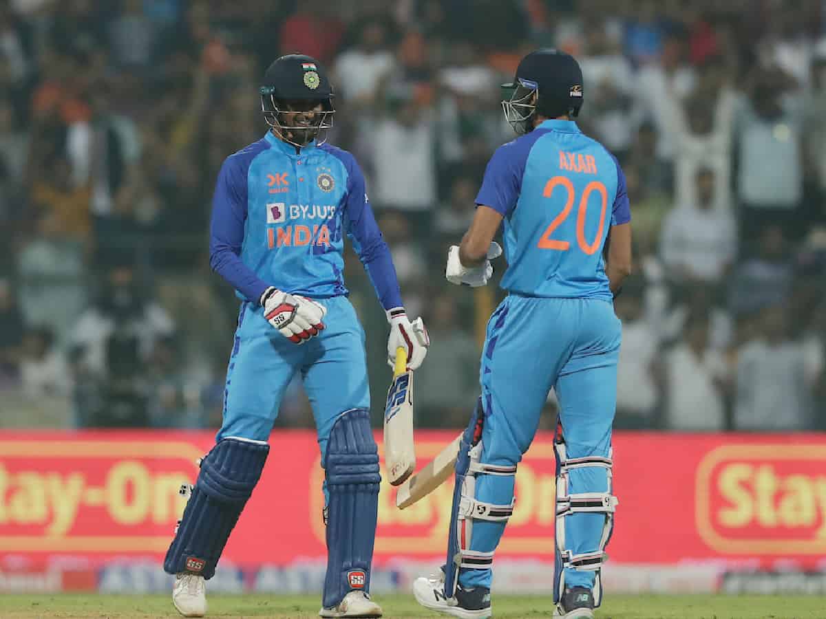 1st T20I: Deepak Hooda, Axar Patel take India to 162/5 against Sri Lanka