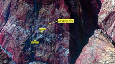 ISRO report shows entire Joshimath may sink