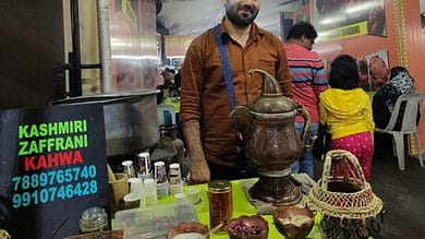 Hyderabad: Indulge in delicious cup of Kashmiri Khawa at Numaish