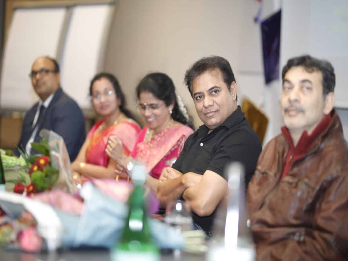 Telangana: KTR attends World Economic Forum in Switzerland