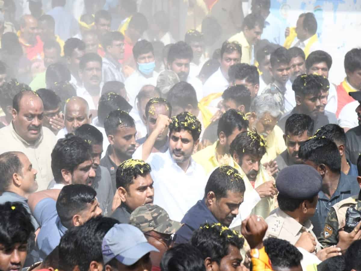 TDP leader Lokesh embarks on 4,000 km-long padyatra