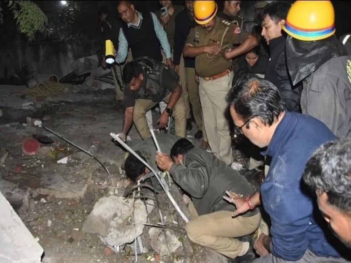 Lucknow building collapse: Around 12 rescued, search operations underway, say officials