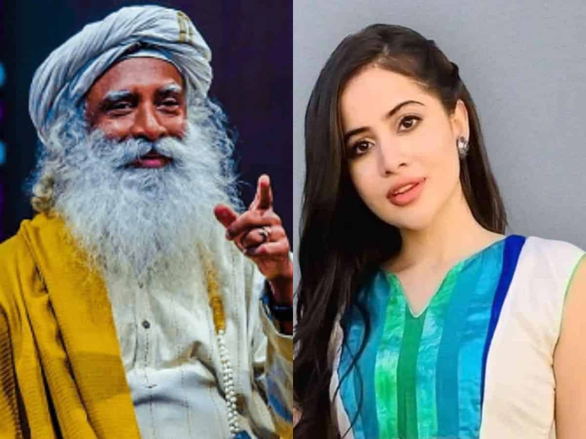 Uorfi Javed slams Sadhguru for asking LGBTQ's to stop campaigns