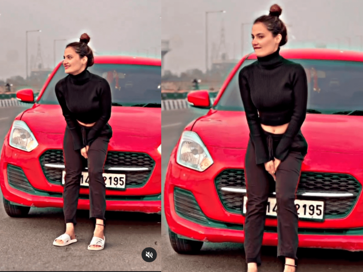 Insta influencer fined Rs 17k for violating rules while making reel on highway