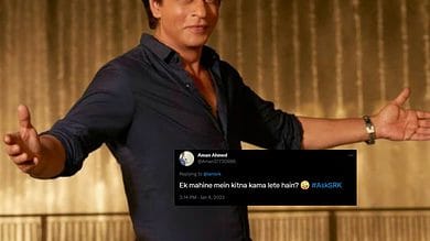 Fan asks SRK how much he earns per month, actor reveals