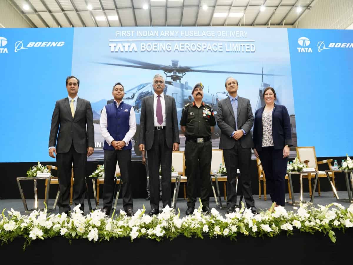 Tata Boeing delivers first fuselage of AH-64 Apache to Indian Army