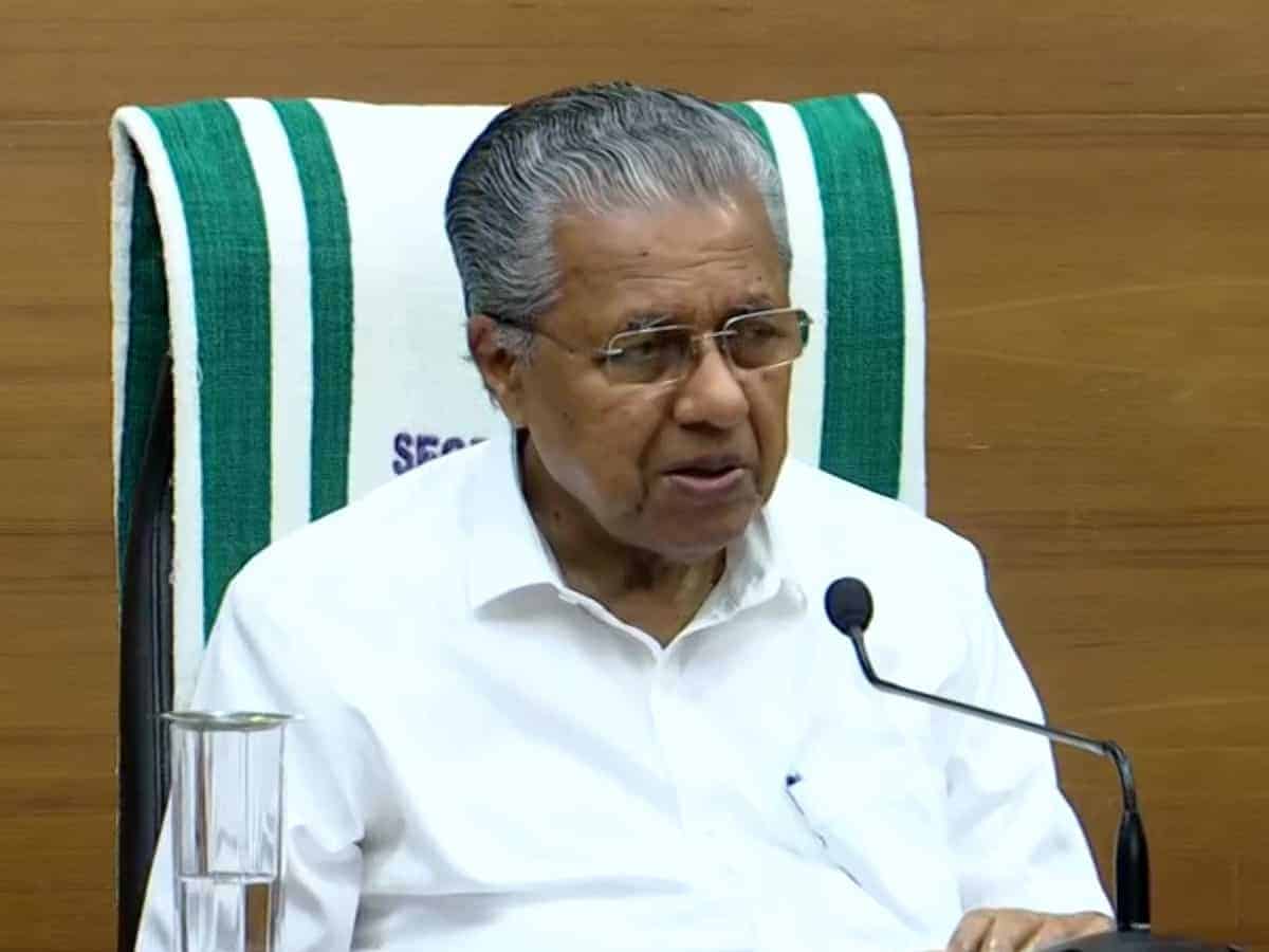 Kerala CM Vijayan, family leave for private trip to UAE