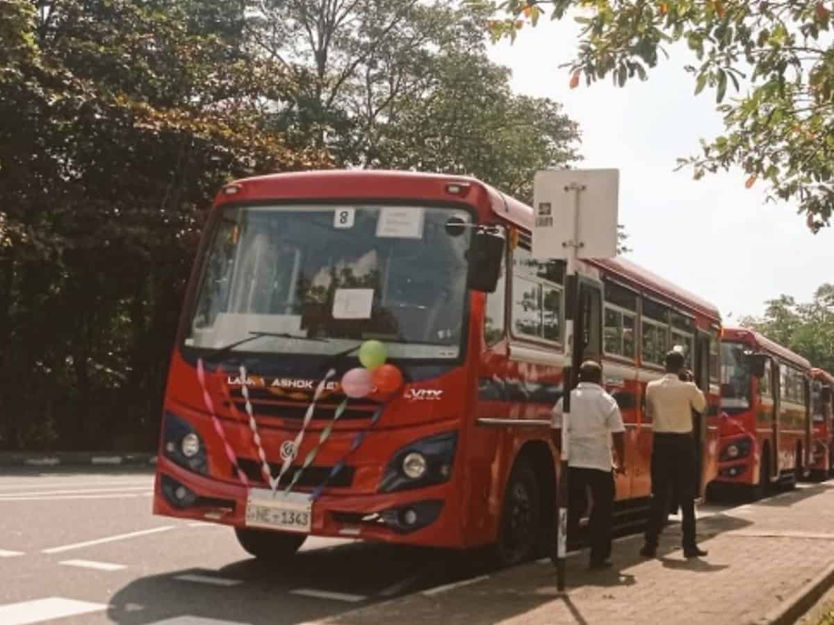 India provides 75 buses to Sri Lanka to support public transport system