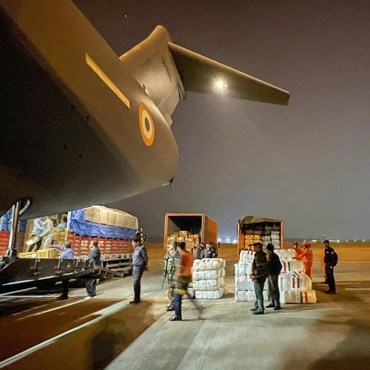Turkiye-Syria earthquake relief under Operation dost