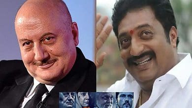 'Kuch logon ko zindagi bhar jhooth bolna padta hai':Anupam Kher reacts to Prakash Raj's 'nonsense film' comment on The Kashmir Files