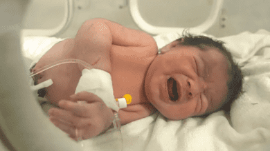 Syrian baby born under earthquake rubble gets name, home