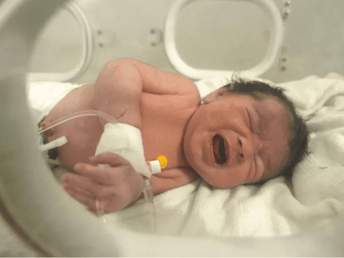 Syrian baby born under earthquake rubble gets name, home